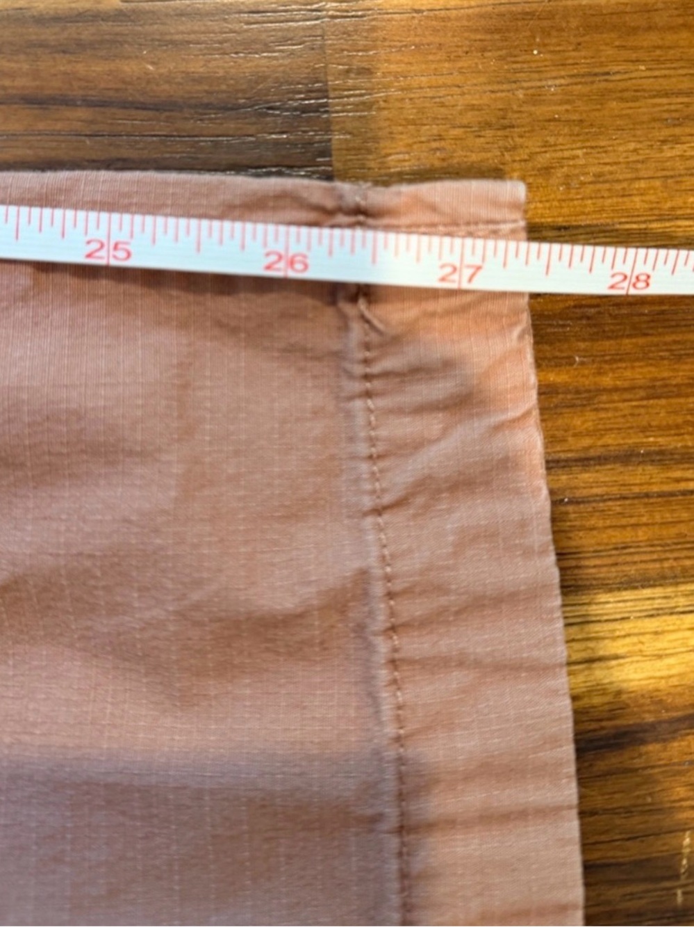 Vuori Ripstop Straight Leg Drawstring Pants - Rust - Picture 8 of 10